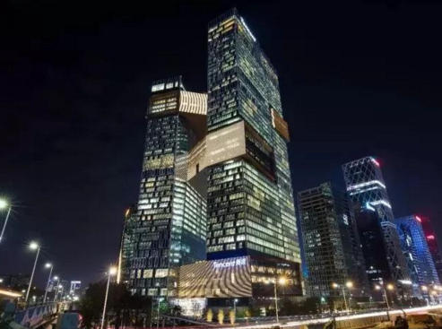 騰訊寫(xiě)字樓裝修實(shí)景圖